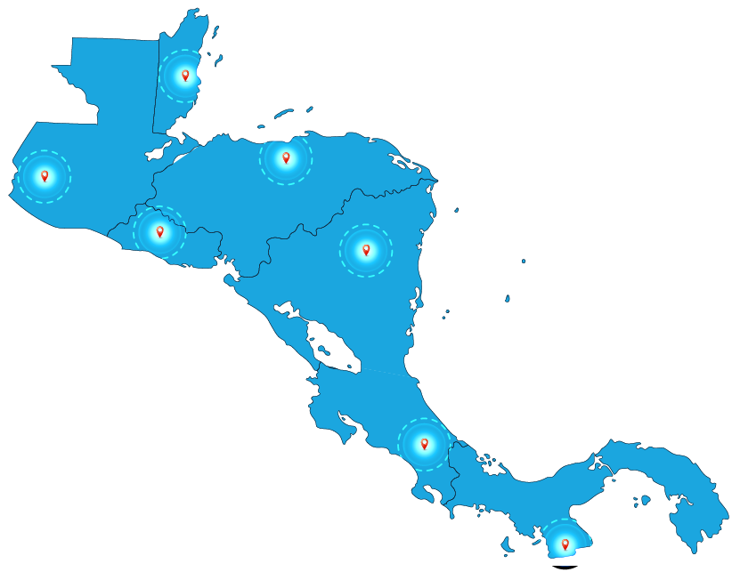 Central America Map