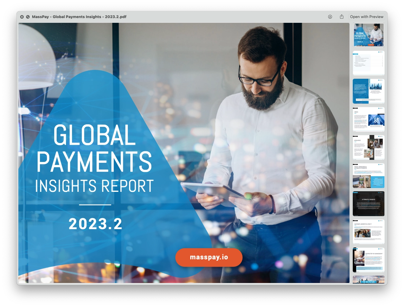 MassPay Global Payments Insights Report - v2023.2