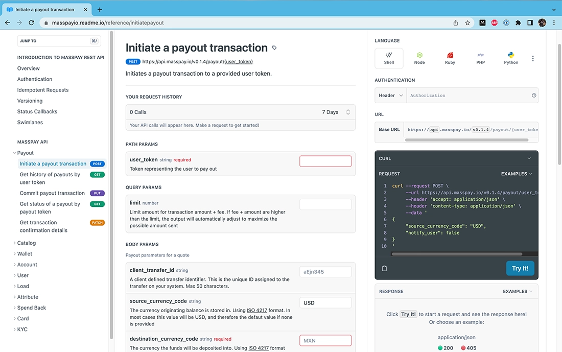 API - Browser