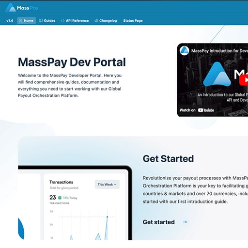 Introducing MassPay's Developer Portal: Your Path to Global Payout Orchestration